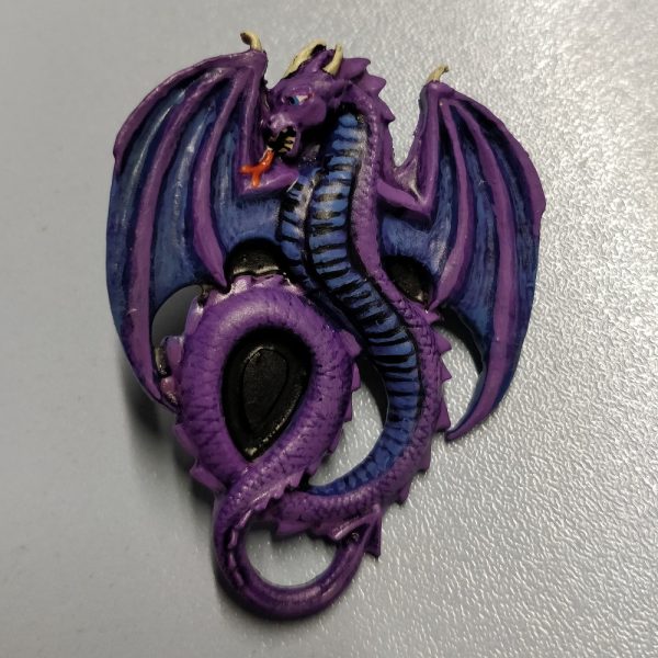Dragon #2 fridge magnet - custom colours